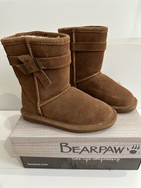Bearpaw Val kids suede boots